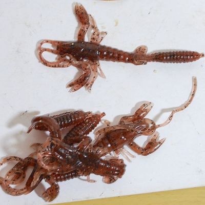 Lot of 58 Plastic Lures, Jigs, Trailers, Grubs, Leeches, Salamanders BRAND NEW Nice Selection! (Owc2)