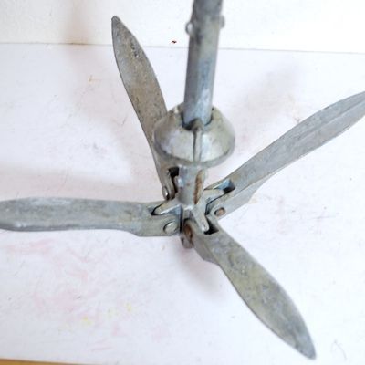 Folding Grapnel Anchor 2.3 kg. (about 5 lbs). EXCELLENT