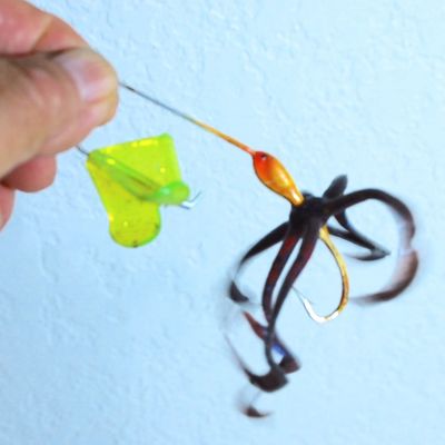 Lot of 4 Buzz Baits / Topwater Fishing Lures NICE (Vrm4)