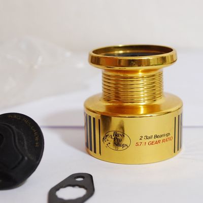 Bass Pro Shop #10 Spinning Reel Spare Spool w/ Drag Recorder Cap BRAND NEW (Wjc7)