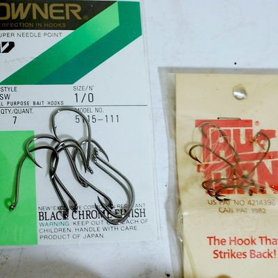 Lot of BRAND NEW Hooks Mustad, Owner, Lazer Sharp, True Turn (Byt5)