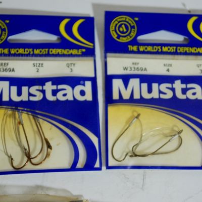 Lot of BRAND NEW Hooks Mustad, Owner, Lazer Sharp, True Turn (Byt5)