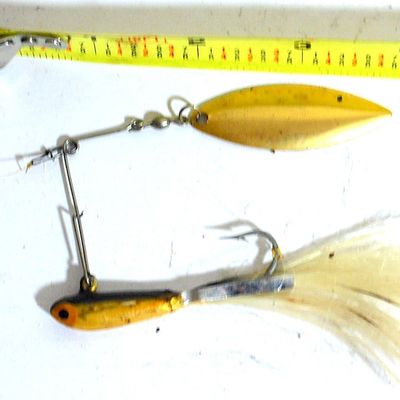 Lot of 6 Spinner Baits Various Types ALL FOR 1 MONEY! (Cam5)