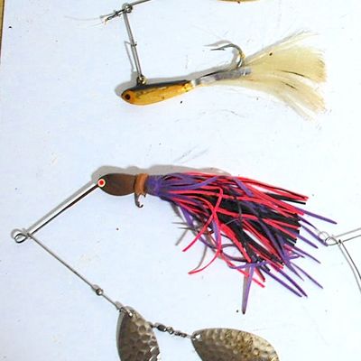 Lot of 6 Spinner Baits Various Types ALL FOR 1 MONEY! (Cam5)