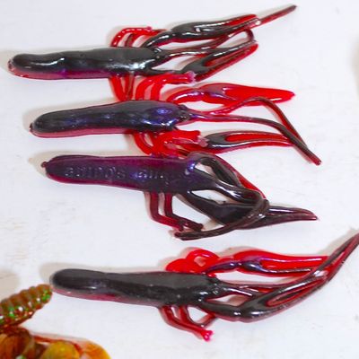 Lot of 58 Plastic Lures, Jigs, Trailers, Grubs, Leeches, Salamanders BRAND NEW Nice Selection! (Owc2)