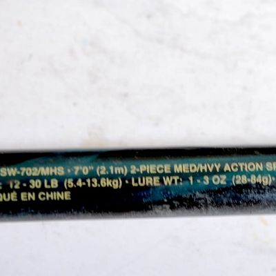 South Bend Ready2Fish SP-702/MHS Spinning Rod 7 ft Medium/Heavy 2-Piece (utm4)