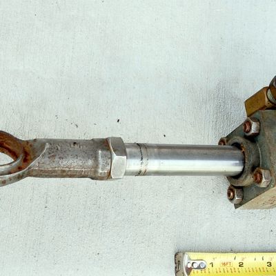 Hynautic Hydraulic Steering Cylinder K-5 w/ EDSON BRONZE TRANSOM Mount P pita411