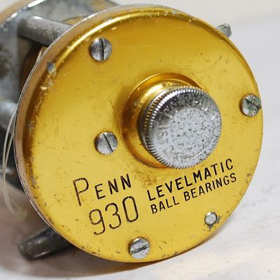 Penn 930 Levelmatic Baitcasting Reel Nice Reel! Works!