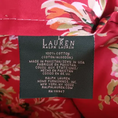 RALPH LAUREN TWIN SIZE COMFORTER AND SHEETS