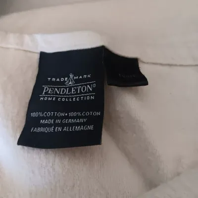 THICK THROW BLANKET WITH FRINGE, PENDLETON TWIN SHEET SET, HOOKED PILLOW AND MORE