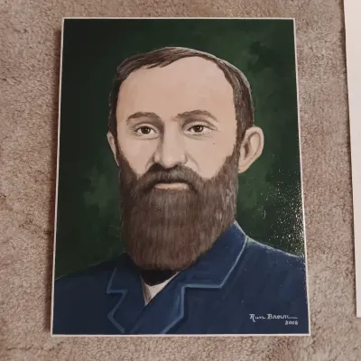 "THE MEASURING" SIGNED AND #'D PLUS 3 OTHER PICTURES