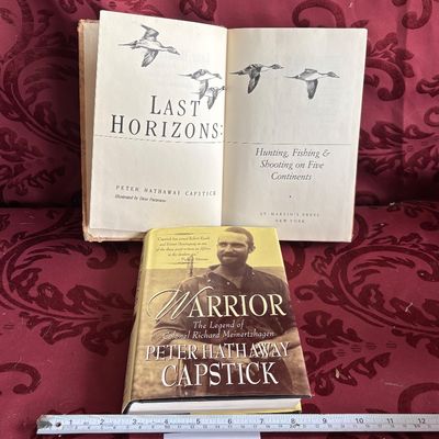 Peter Hathaway Capstick Book Lot