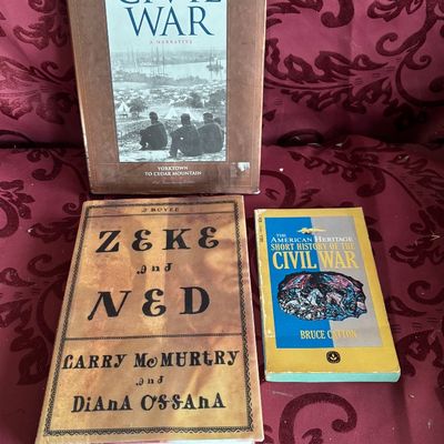 Civil War Book Lot