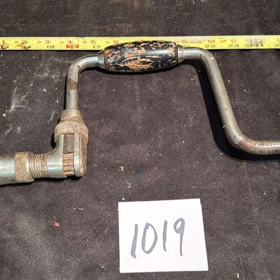 vintage Stanley ratcheting bit brace Hand drill