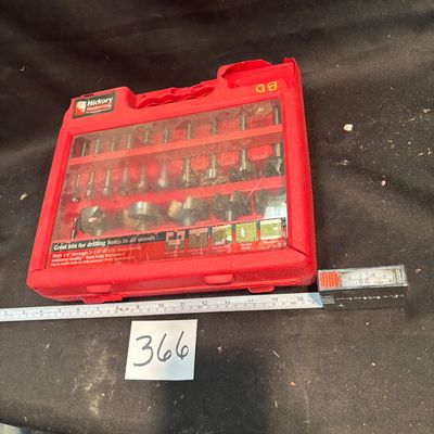 Hickory Woodworking 16-Piece Forstner Bit Set, model FBS-1016