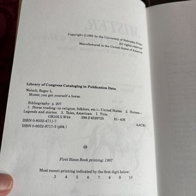 The Horse; A Book For the People And More