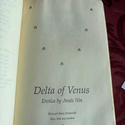DELTA of VENUS, 1977, Anais NIN, Erotica