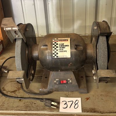 Speedway Series 8-inch bench grinder