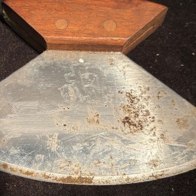 *Alaska* FOOD CHOPPER | Engraved Map & Flag | Stainless Blade | Trip Souvenir