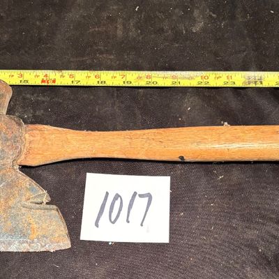 vintage carpenter's hatchet