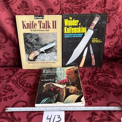 Knife Book Lot