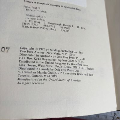 Expert Fly-Tying by Paul N. Fling and Donald L. Puterbaugh