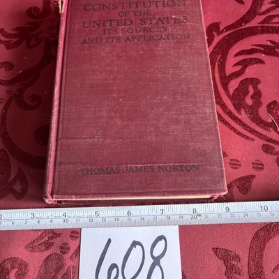 The Constitution of the United States Sources and Application Thomas Norton