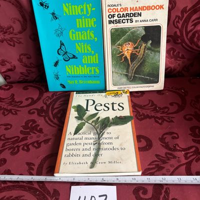 Insect and Pest Book Lot