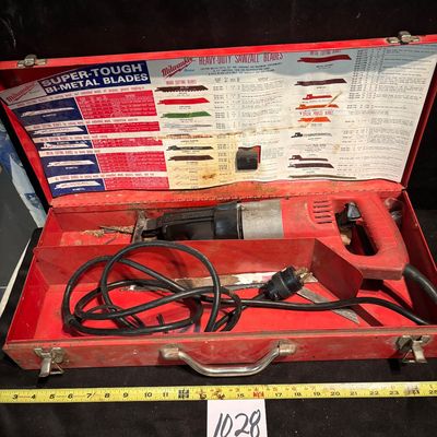Milwaukee Sawzall reciprocating saw