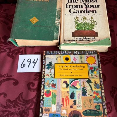 Gardening Book Lot