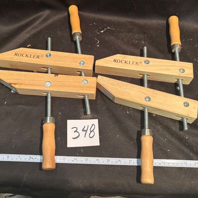 Rockler Wooden Handscrew Clamps