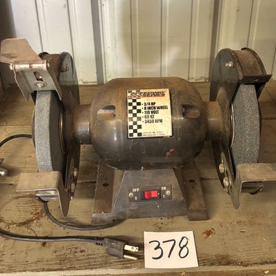 Speedway Series 8-inch bench grinder