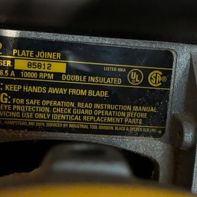 DEWALT DW682 Plate Joiner