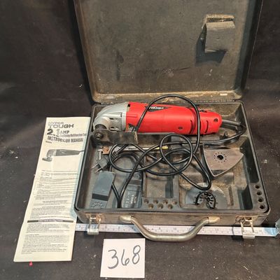 Hyper Tough 2.1 Amp Corded Oscillating Multifunction Tool