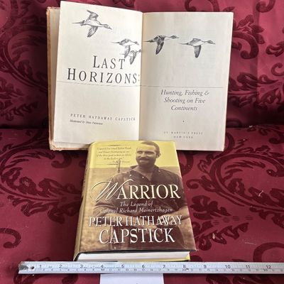 Peter Hathaway Capstick Book Lot