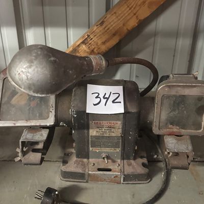 Craftsman 1/3 HP blockStyle Bench Grinder