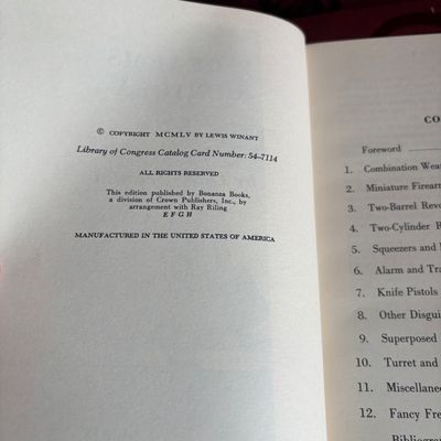 Vintage Gun Book Lot