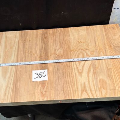 30” hardwood lumber piece
