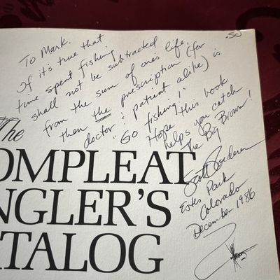 The Complete Anglers Catalog, Scott Roederer