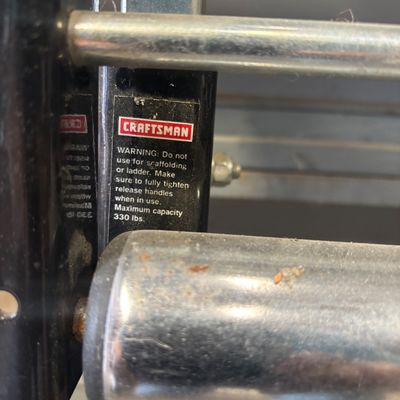 CRAFTSMAN 3-Roller Board Roller Stand