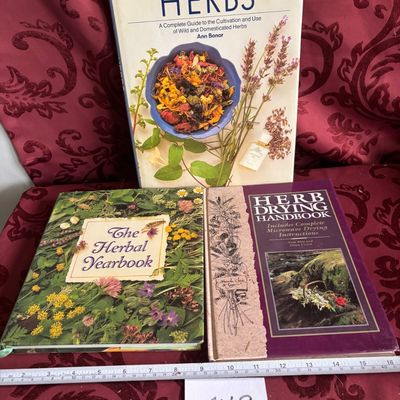 Herb Book Lot