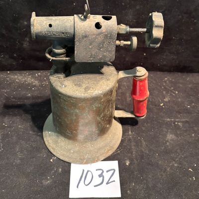 Vintage Turner Antique Brass Blow Torch