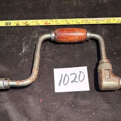 vintage ratcheting bit brace drill