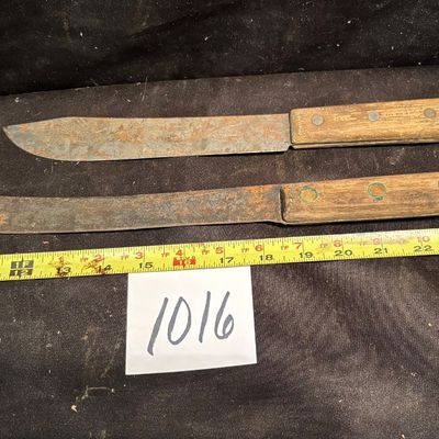 Vintage Butcher Knife Lot