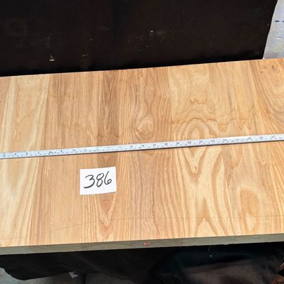 30” hardwood lumber piece