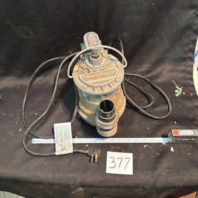 Liberty Pumps Model 247 submersible sump pump