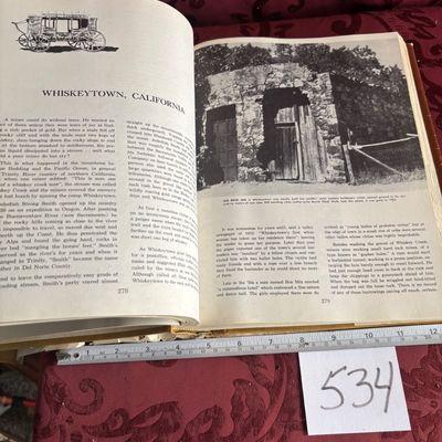 1971 Vintage History & Exploration Book "Ghost Towns of the West" Illustrated