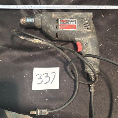 *X) Vintage Skil 6225 3/8" Variable Speed Electric Corded Drill 1/3 HP