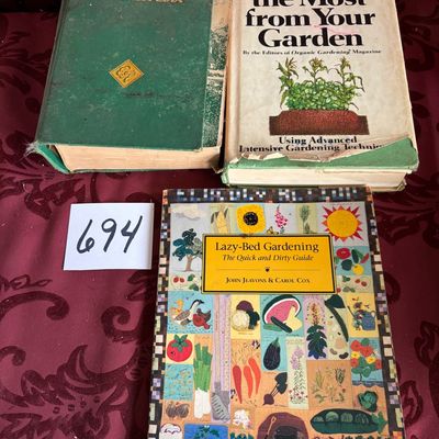 Gardening Book Lot