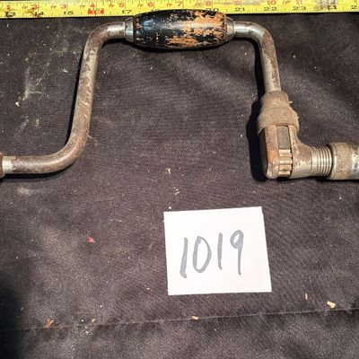 vintage Stanley ratcheting bit brace Hand drill